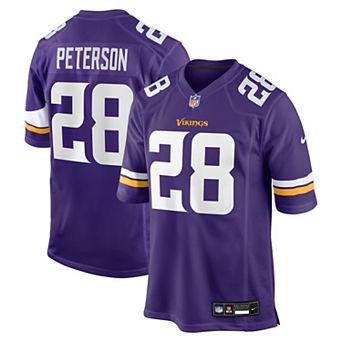 Men's Nike Adrian Peterson Purple Minnesota Vikings Team Retired Game Jersey