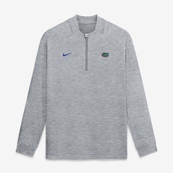 Men's Nike Gray Florida Gators Golf Par 5 Therma-FIT Half-Zip Pullover