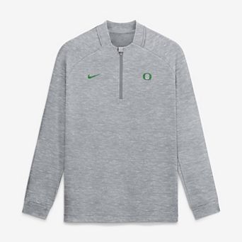 Men's Nike Gray Oregon Ducks Golf Par 5 Therma-FIT Half-Zip Pullover