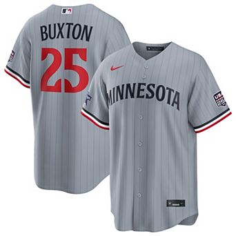 2026 All-Star Game Men's Minnesota Twins Byron Buxton Nike Gray Replica Jersey