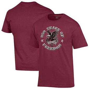 Men's Champion Garnet South Carolina Gamecocks Americana 250 Years of Freedom Tonal T-Shirt
