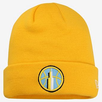 Men's New Era Gold Chicago Sky Cuffed Knit Hat