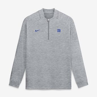 Men's Nike Gray Duke Blue Devils Golf Par 5 Therma-FIT Half-Zip Pullover