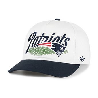 Men's '47 Cream New England Patriots Enfield Hitch Adjustable Hat