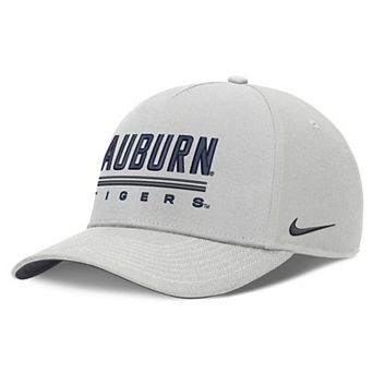 Men's Nike Gray Auburn Tigers 2026 Sideline Dri-FIT Rise Adjustable Hat