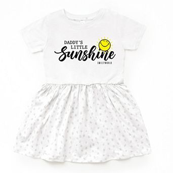The Juniper Shop SmileyWorld Daddy's Little Sunshine Infant Dress