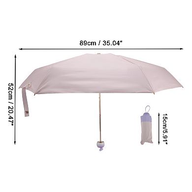 1Pc 5-Fold Umbrella Compact Umbrellas