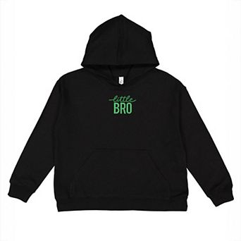 The Juniper Shop Embroidered Little Bro Youth Hoodie