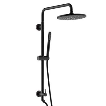 SUMERAIN Retrofit Rain Shower Heads System with 9 Inch Shower Head 2.5GPM (1.8GPM optional)
