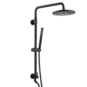 SUMERAIN Retrofit Rain Shower Heads System with 9 Inch Shower Head 2.5GPM (1.8GPM optional)