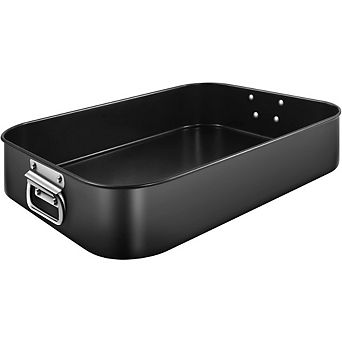 Zoulao 16x12x3" Lasagna Pan, Deep Nonstick Baking Dish, Oven Safe with Handles.