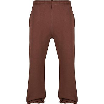 Build Your Brand Mens Fluffy Jogging Bottoms