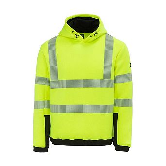 Dunlop Unisex Adult High-Vis Drawstring Hoodie