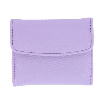 Julia Buxton Women's Stylish and Colorful Mini Trifold Wallet