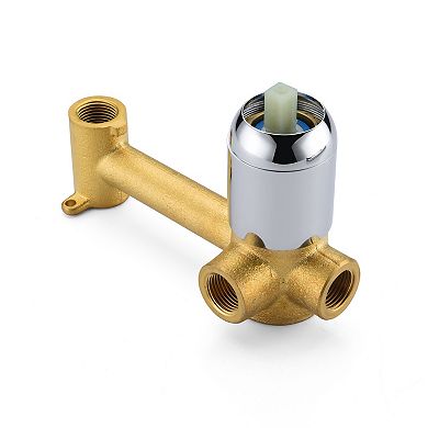 SUMERAIN Wall Mount Tub Filler, Extra Long Spout with High Flow Rate, Includes Brass Rough-in Valve