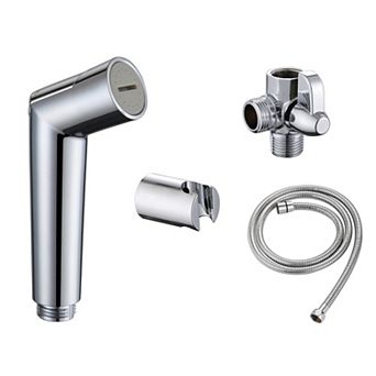 SUMERAIN Pet Shower Sprayer with Solid Brass Diverter, Flow Regulating Sprayer, 8 Feet Long Hose