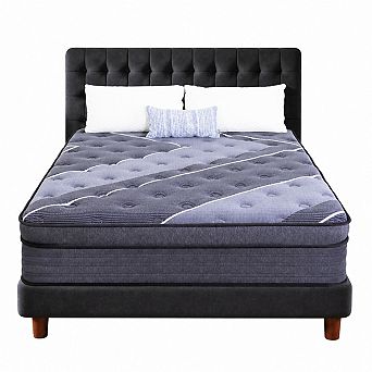 10 Inch Hotel-Level Luxury Hybrid Mattress, Cooling Gel Memory Foam & Pocket Springs, Medium Firm