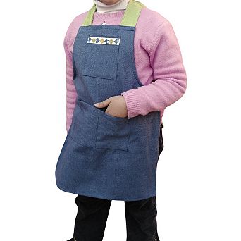Geometric Children's Full Apron