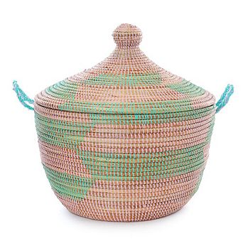Herringbone Storage Basket