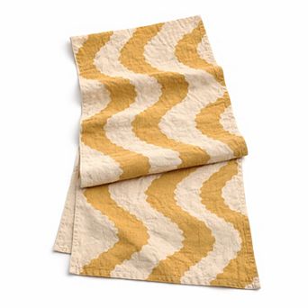 Hand-Printed Table Runner