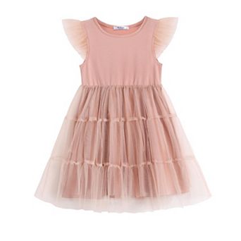 Arshiner Toddler Tutu Dress Girls Tulle Dresses Ruffle Tiered Swing Twirly Summer Sundress