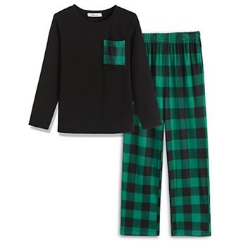 Arshiner Boys Loosefit Pajamas Long Sleeve Top And Pants Car Print Piece Pajama Set For Big Boys