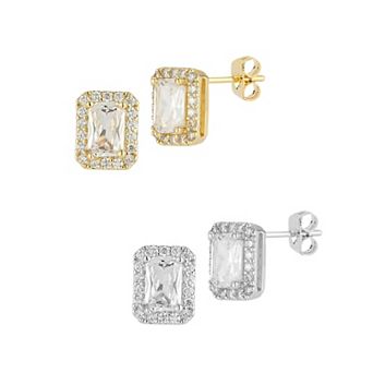 Everyday by Sunkissed Cubic Zirconia Stud Earring Set