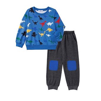 Arshiner Boys Pant Sets Long Sleeve Shirts And Pants Crewneck Sweatshirt For Fall Winter