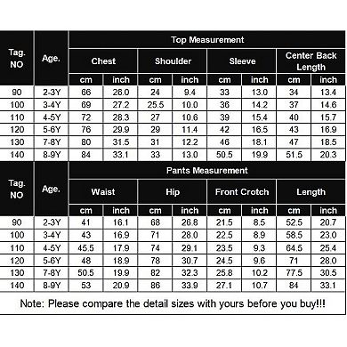 Arshiner Boys Pant Sets Long Sleeve Shirts And Pants Crewneck Sweatshirt For Fall Winter