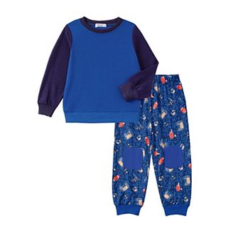 Arshiner Boys Pant Sets Long Sleeve Shirts And Pants Crewneck Sweatshirt For Fall Winter