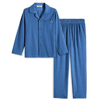 Arshiner Boys Pajamas Set Long Sleeve Buttondown Sleepwear Piece Pajamas Set For Boys