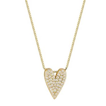 Everyday by Sunkissed Cubic Zirconia Heart Pendant Necklace