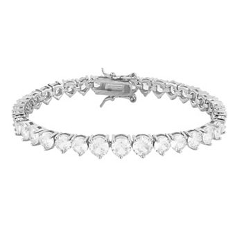 Everyday by Sunkissed Cubic Zirconia Graduating Round Tennis Bracelet
