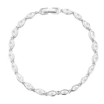 Everyday by Sunkissed Cubic Zirconia Marquise Tennis Bracelet