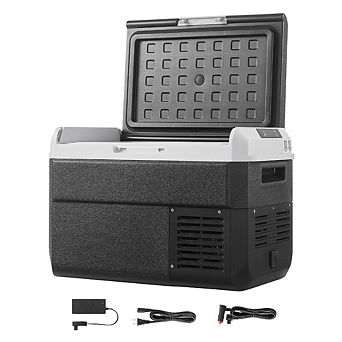 Premium 12V Car Refrigerator 26.4-qt Portable Electric Cooler For RV Camping
