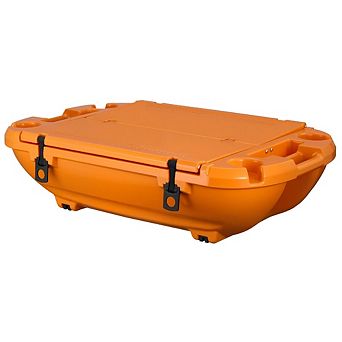 Floating Cooler Forty Quart Towable Ice Chest for Kayak River and Pool