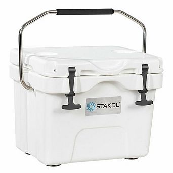 16-qt Portable Insulated Ice Cooler 24 Can For Camping