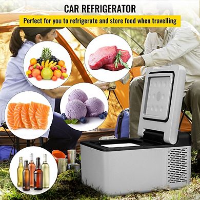 10 Qt Portable Mini Freezer 12V Refrigerator with App Control Compressor Cooler for Camping Travel
