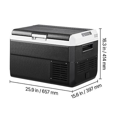 12 Volt Car Refrigerator 42 Quart Portable Electric Cooler Compressor Freezer for Camping RV