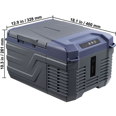 Car Refrigerator 9L Single Zone Portable Freezer 12 Volt Compressor Cooler For Camping RV