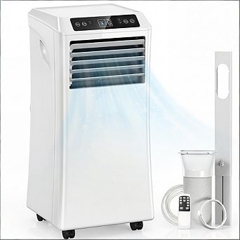 10000 BTU Portable Air Conditioner 3-in-1 AC Unit with Dehumidifier Cooling Fan Remote Control
