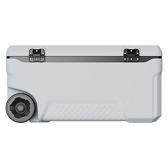 74-qt Wheeled Portable Cooler Hard Ice Chest for Family Picnics