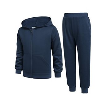 Arshiner Boys Piece Athletic Tracksuit Jogging Sets Outfit Sweatsuit Zip Up Hoodie