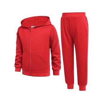 Arshiner Boys Piece Athletic Tracksuit Jogging Sets Outfit Sweatsuit Zip Up Hoodie