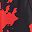 Tie Dye Red Black
