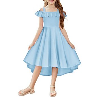 Arshiner Girls Formal Dresses Summer Special Occasion Party Prom Graduation Sundress