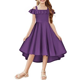 Arshiner Girls Formal Dresses Summer Special Occasion Party Prom Graduation Sundress
