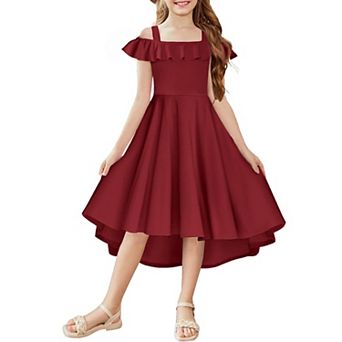 Arshiner Girls Formal Dresses Summer Special Occasion Party Prom Graduation Sundress