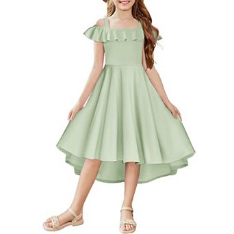 Arshiner Girls Formal Dresses Summer Special Occasion Party Prom Graduation Sundress