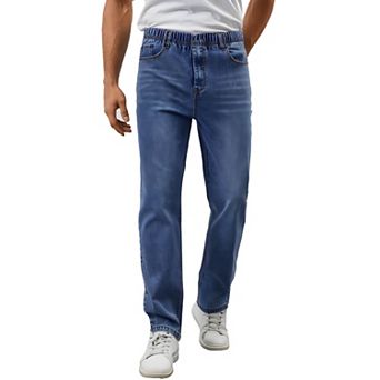 Men's Flexible Waist Jeans